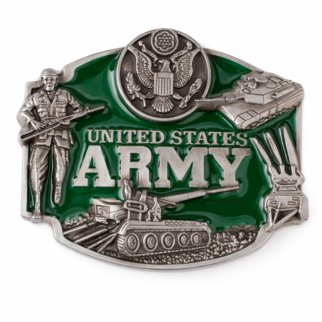 Army belt Buckle